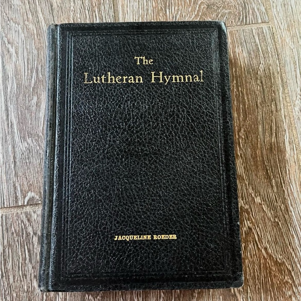 Vintage Lutheran Hymnal